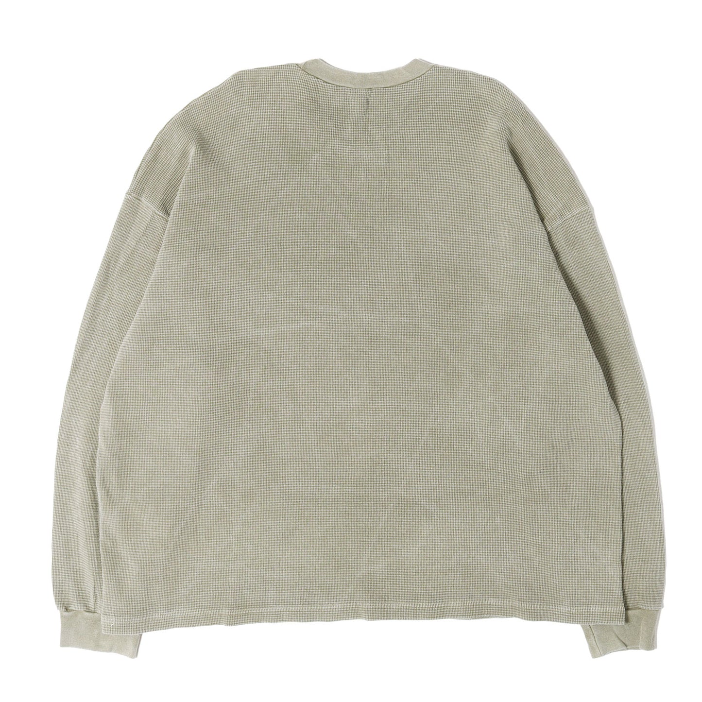ピグメントダイ加工 ヘビーサーマル ロングスリーブ Tシャツ(PD/GD DYE THERMAL 11.5oz)