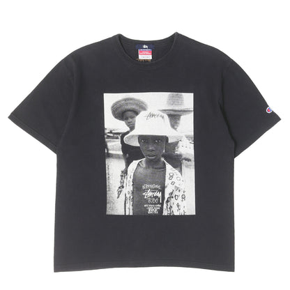 00s 松山チャプト 4周年記念 ×Champion オールドフォト Tシャツ(2004年製)