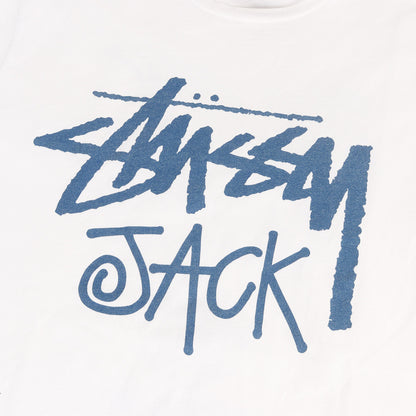 ×ジャックオーシャンスポーツ 45周年記念 ストックロゴ Tシャツ