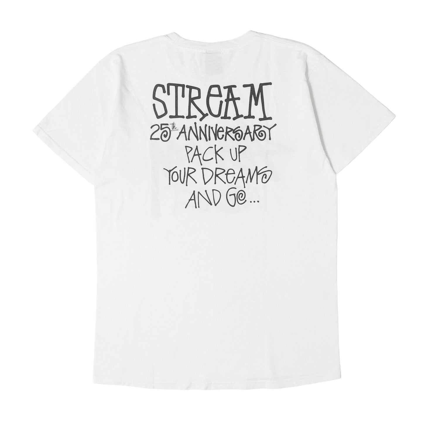 STREAM 25周年記念 ショーンフォントロゴ Tシャツ