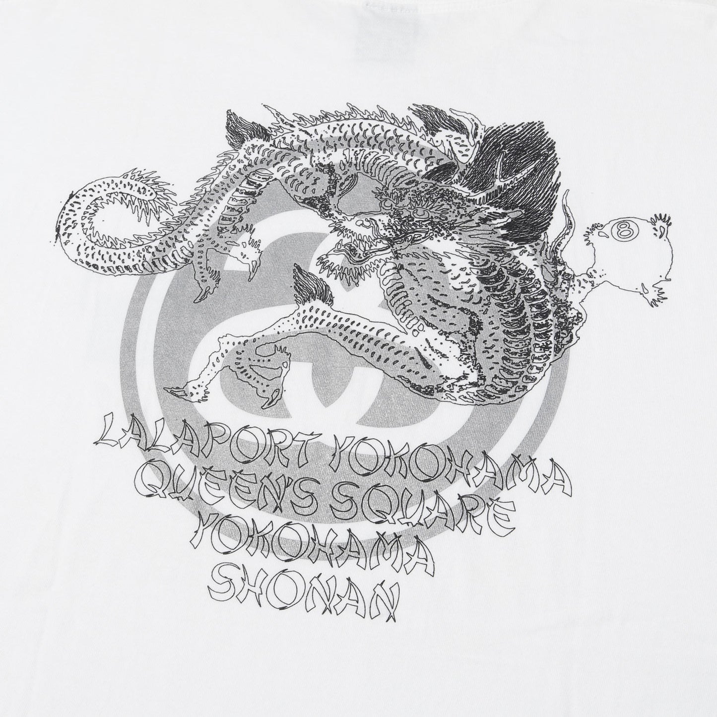 00s 横浜チャプト 4店舗限定 横濱集団 ドラゴン Tシャツ
