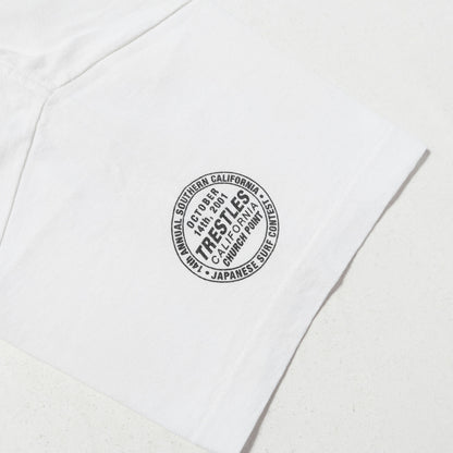 00s ジャパニーズサーフィンコンテスト 第14回開催記念 ツイストガール Tシャツ(USA製)