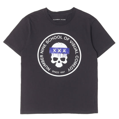 ×NUMBER (N)INE ドクロ 穴開き ヘビー Tシャツ