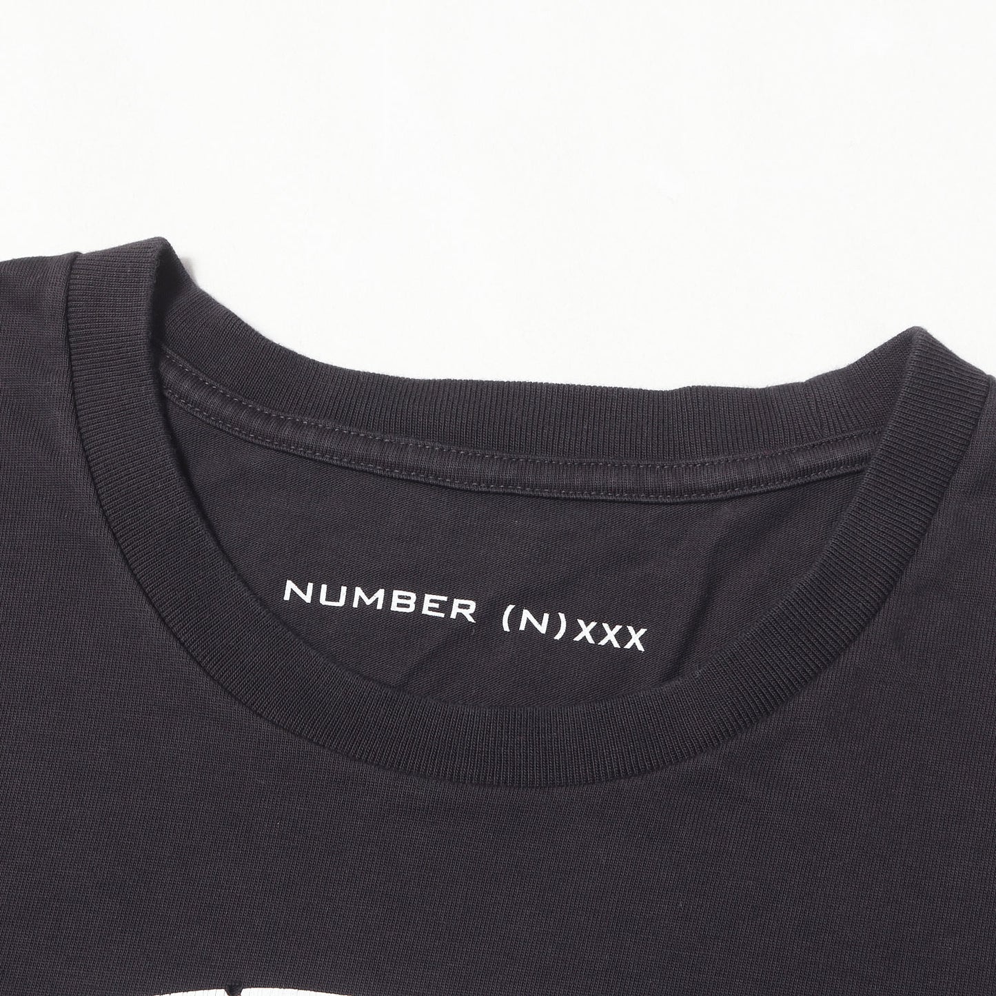×NUMBER (N)INE ドクロ 穴開き ヘビー Tシャツ