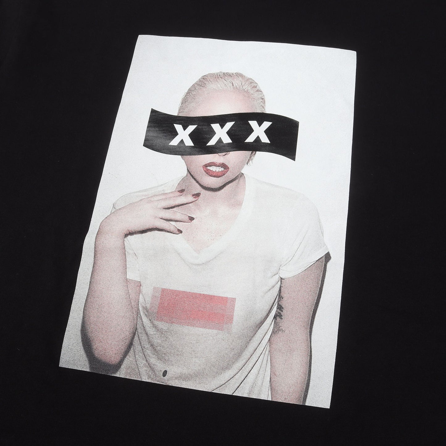 20SS レディー・ガガ フォト ヘビー Tシャツ