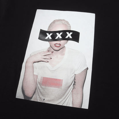 20SS レディー・ガガ フォト ヘビー Tシャツ
