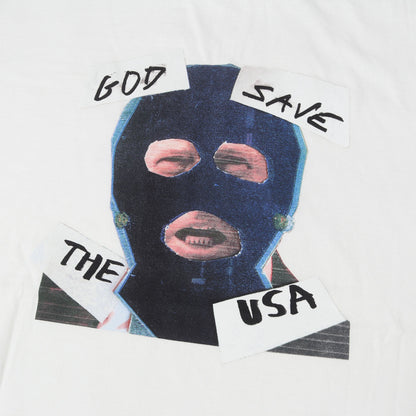 26SS トランプ大統領 コラージュ Tシャツ(God Save Us Tee)