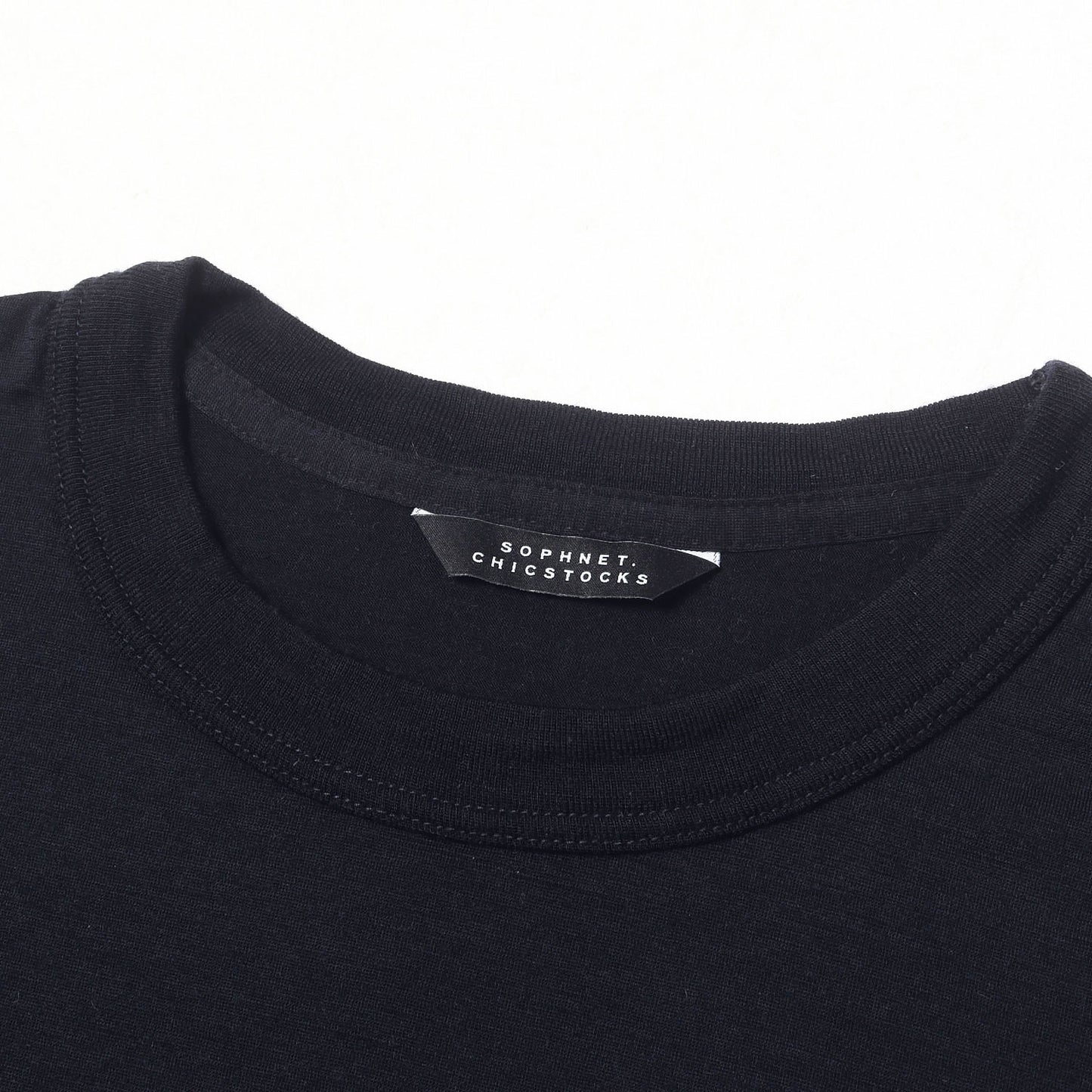 22SS ×CHICSTOCKS スーパーエクストラファインメリノウール Tシャツ(WASHABLE WOOL CREWNECK TEE)