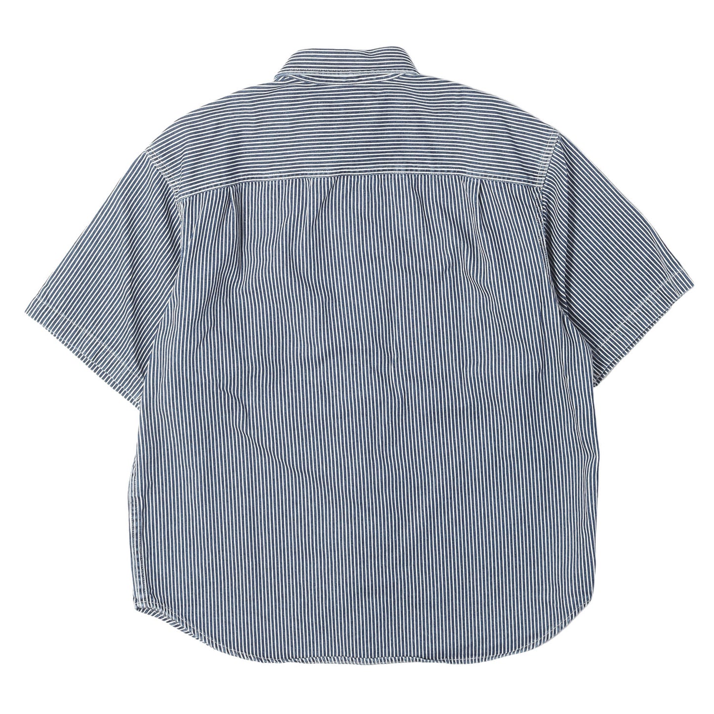 25SS ヒッコリー ルーズフィット ペインター デニム 半袖シャツ(Loose Fit S/S Denim Painter Shirt)