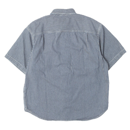25SS ヒッコリー ルーズフィット ペインター デニム 半袖シャツ(Loose Fit S/S Denim Painter Shirt)