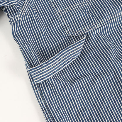 25SS ヒッコリー ルーズフィット ペインター デニム 半袖シャツ(Loose Fit S/S Denim Painter Shirt)