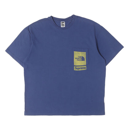 23SS ×THE NORTH FACE ロゴプリント ポケット Tシャツ(Printed Pocket Tee)