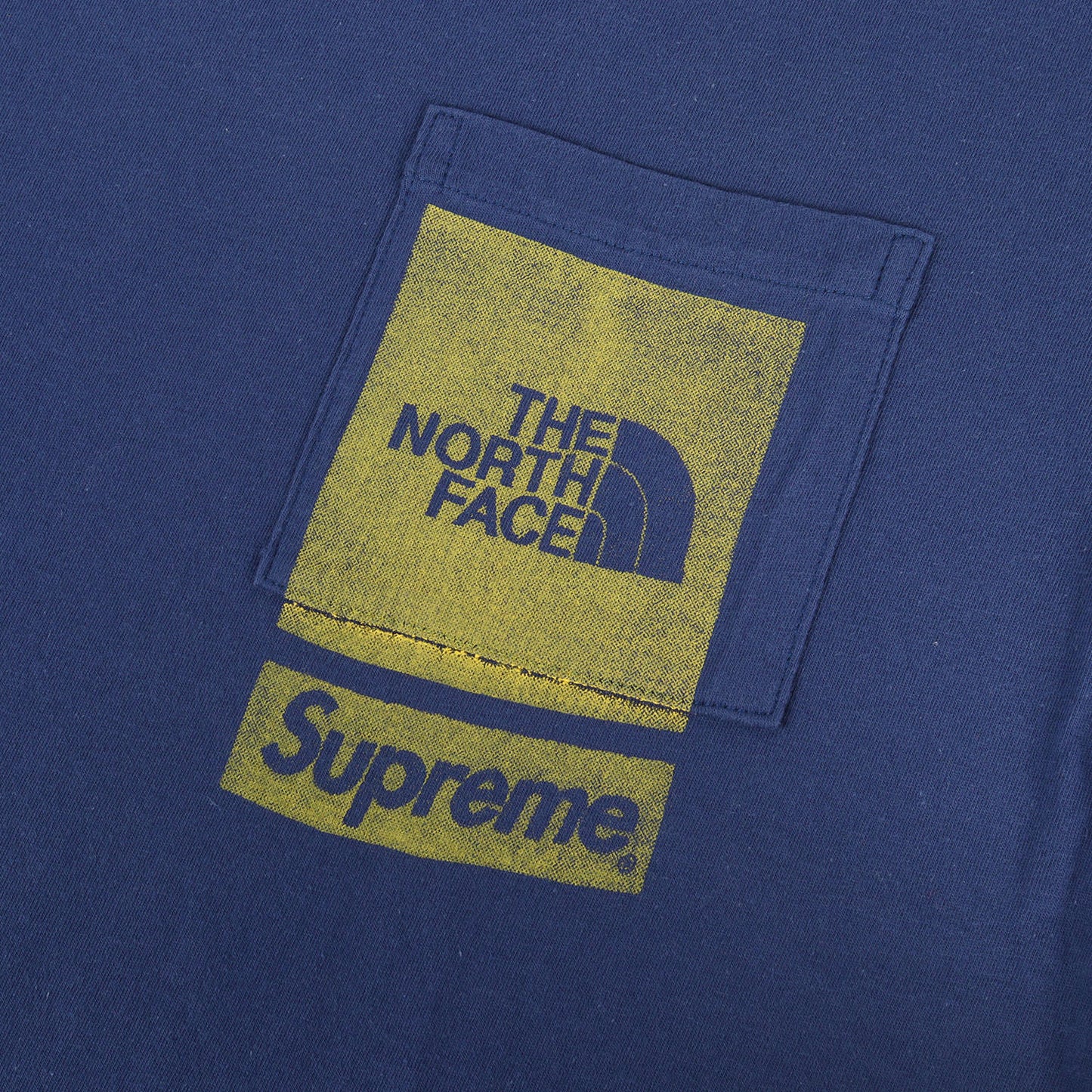 23SS ×THE NORTH FACE ロゴプリント ポケット Tシャツ(Printed Pocket Tee)