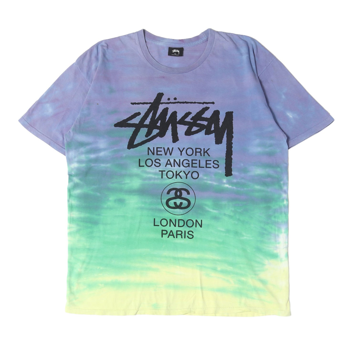タイダイ染め ワールドツアーロゴ Tシャツ