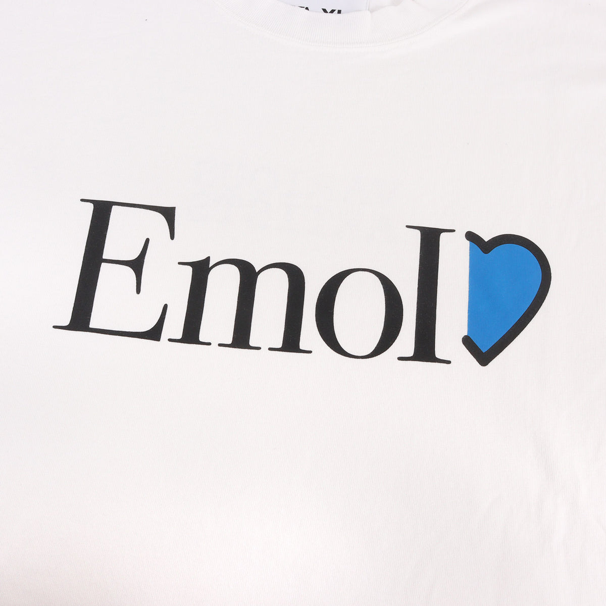 ×Champion EmoIロゴ ロングスリーブ ヘビー Tシャツ(L/S Tee - 003)