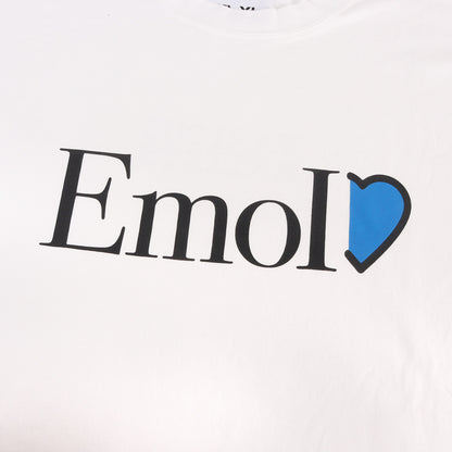 ×Champion EmoIロゴ ロングスリーブ ヘビー Tシャツ(L/S Tee - 003)