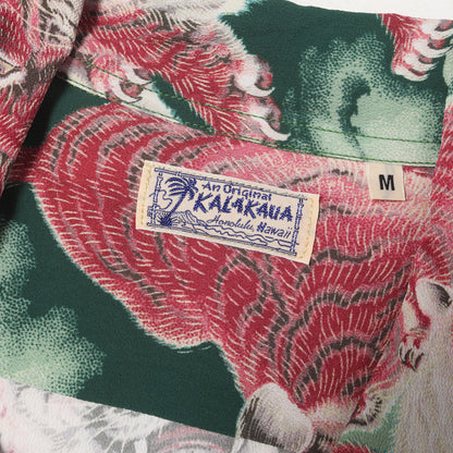 JUNKY SPECIAL別注 百虎 和柄 レーヨン アロハシャツ / KALAKAUA実名復刻 SPECIAL EDITION SS38201JSP
