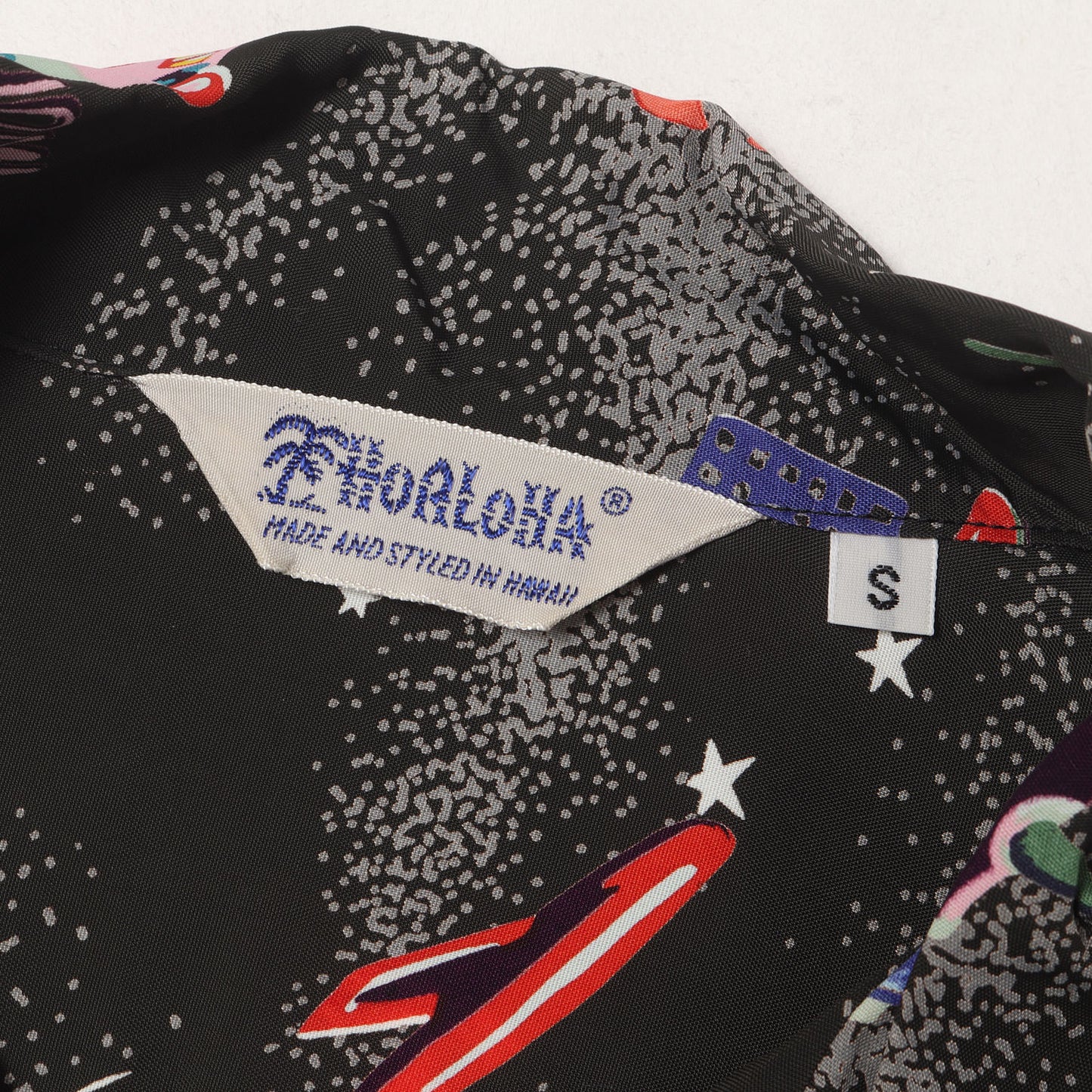 16SS ロボット柄 レーヨン アロハシャツ / HOALOHA実名復刻 SPECIAL EDITION SS37257