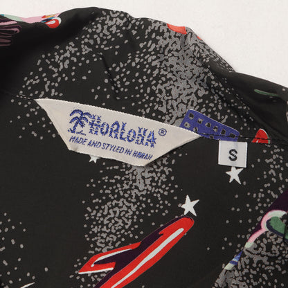 16SS ロボット柄 レーヨン アロハシャツ / HOALOHA実名復刻 SPECIAL EDITION SS37257