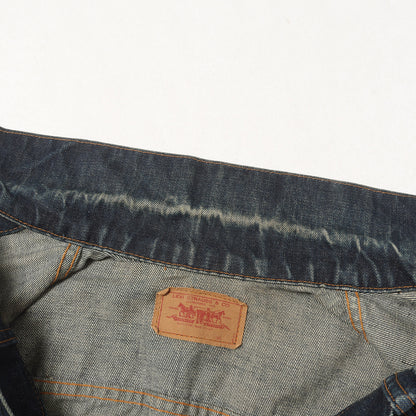 [濃紺 希少品番] 60s 70505-0217 Big E 4th デニムジャケット / USA製 ボタン裏刻印525