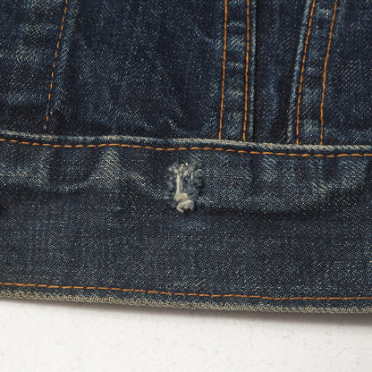 [濃紺 希少品番] 60s 70505-0217 Big E 4th デニムジャケット / USA製 ボタン裏刻印525