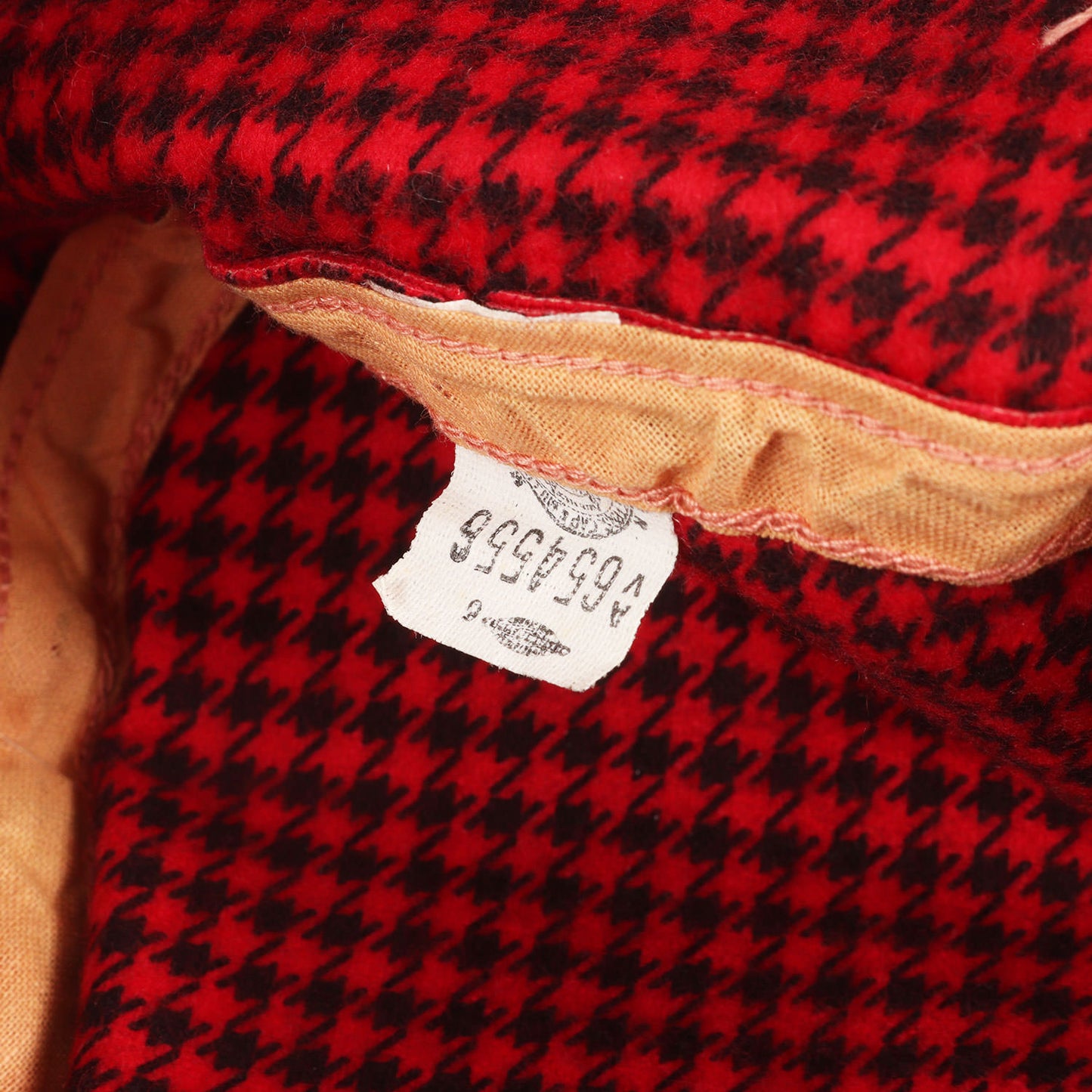 60s 千鳥格子 イヤーフラップ付き ワークキャップ SC-84