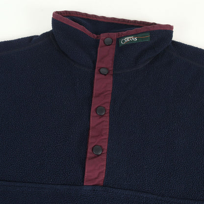 [人気モデル] 90s スナップT プルオーバー フリース / USA製 ORVIS オービス