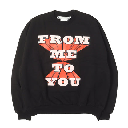 23AW ×NIGO FROM ME TO YOU クルーネック スウェット