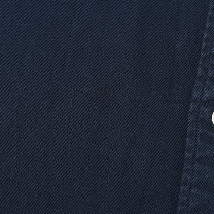 24SS ワンポイント刺繍 コットンツイル ボタンダウン シャツ(KENNEDY'S TWILL LS SHIRT)