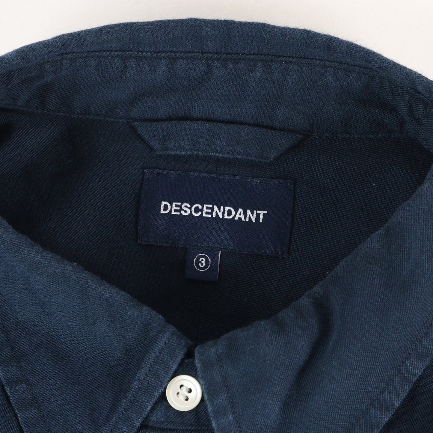 24SS ワンポイント刺繍 コットンツイル ボタンダウン シャツ(KENNEDY'S TWILL LS SHIRT)