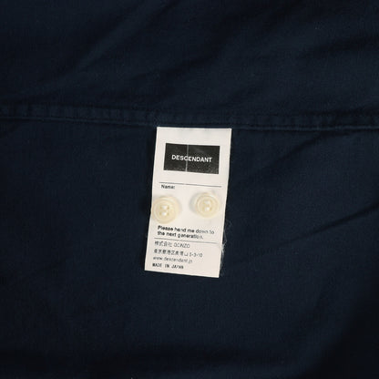 24SS ワンポイント刺繍 コットンツイル ボタンダウン シャツ(KENNEDY'S TWILL LS SHIRT)