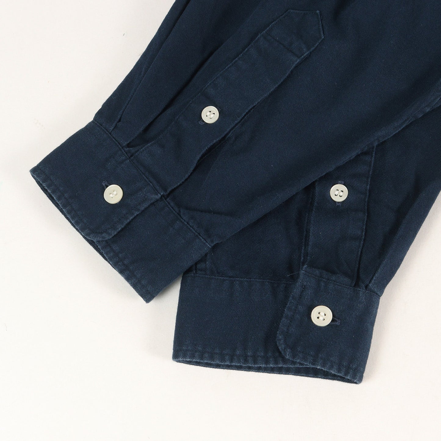 24SS ワンポイント刺繍 コットンツイル ボタンダウン シャツ(KENNEDY'S TWILL LS SHIRT)