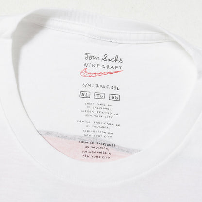 26SS ×Tom Sachs Nikecraft I.S.R.U プリント Tシャツ