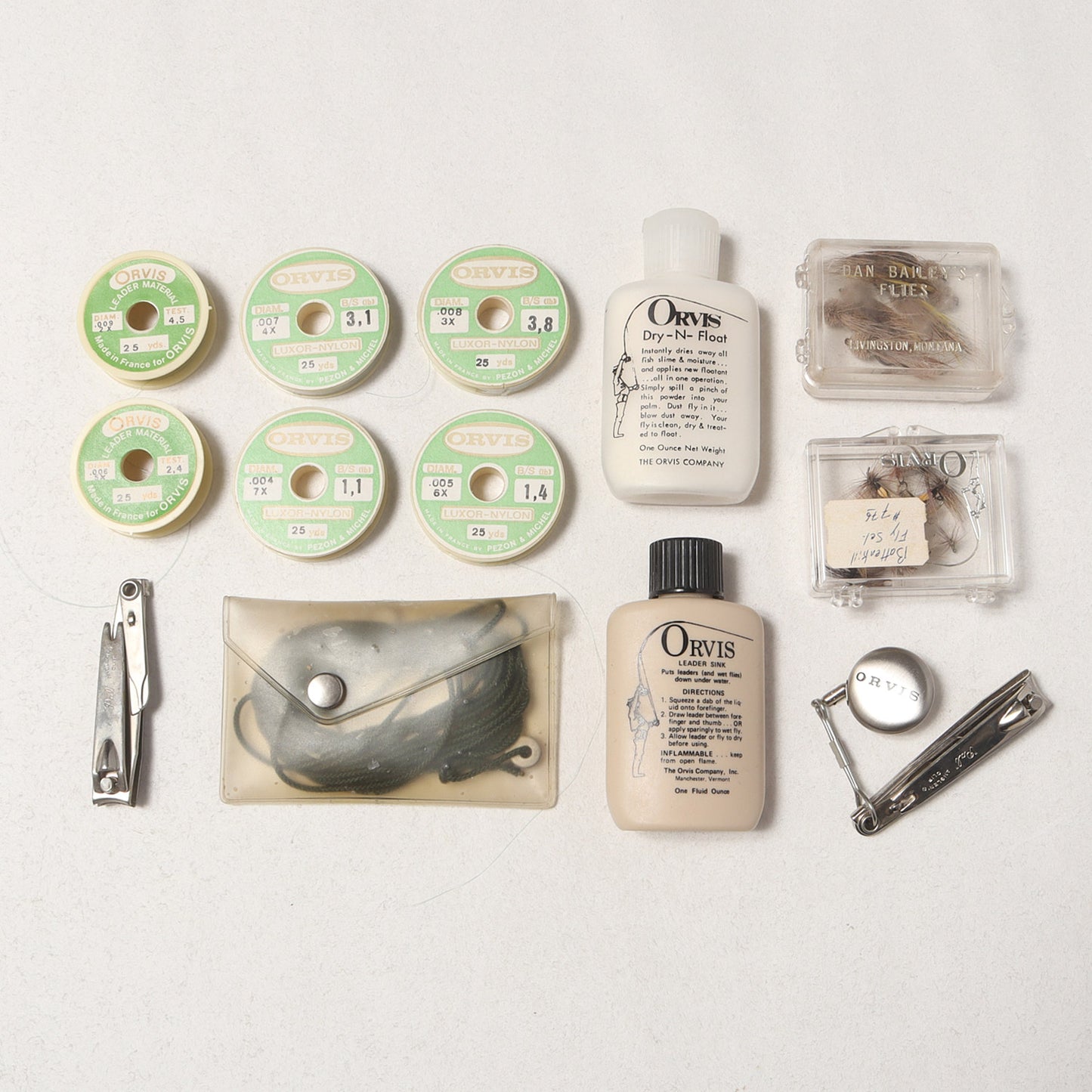 [ORVIS製の釣具付き] 70s フィッシング ベスト / USA製 ORVIS オービス