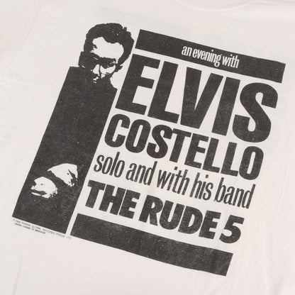 80s Elvis Costello エルヴィス・コステロ 1989 Tour Tシャツ メキシコ製