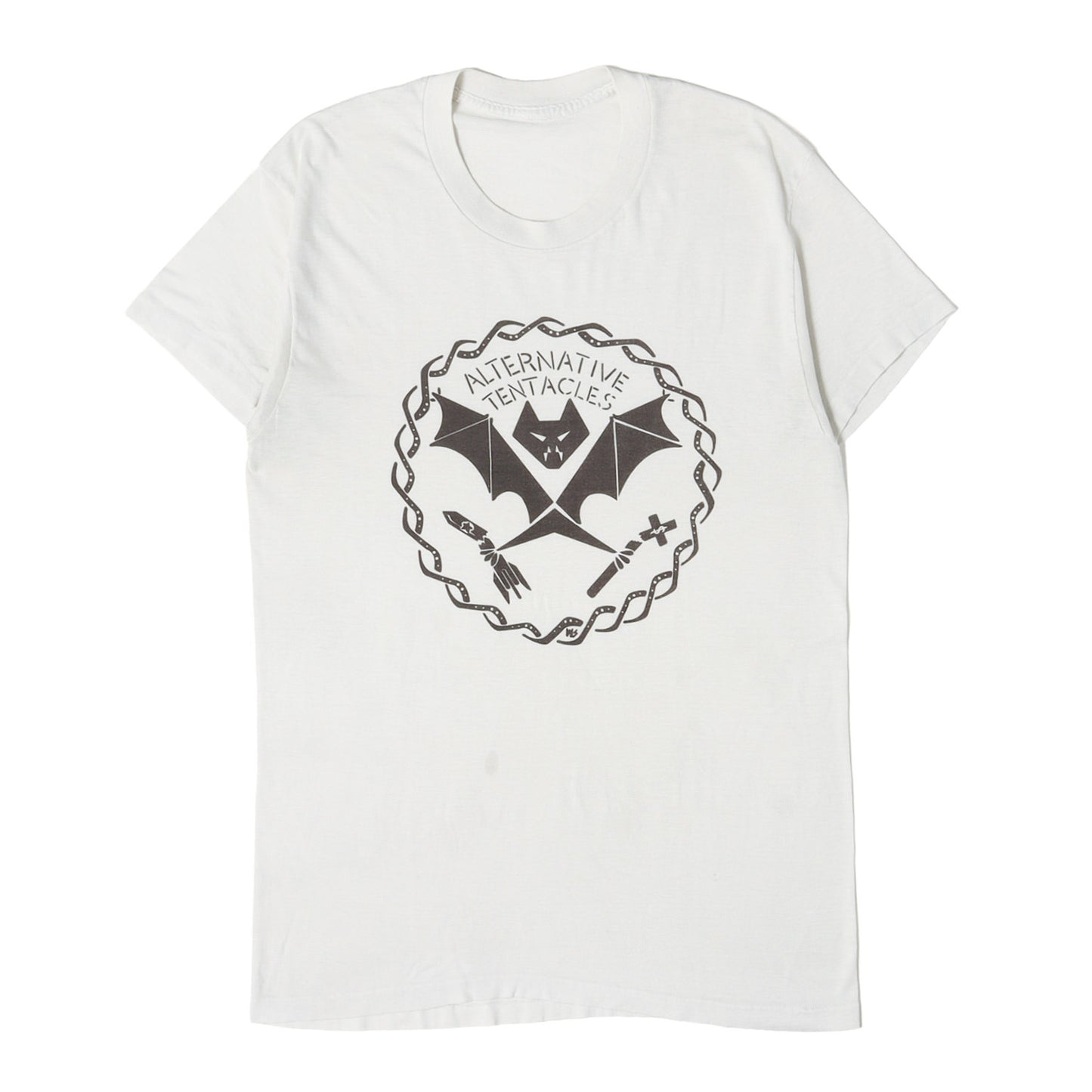 80s Alternative Tentacles Records オルタナティブ・テンタクルズ・レコード アイコンマーク Tシャツ