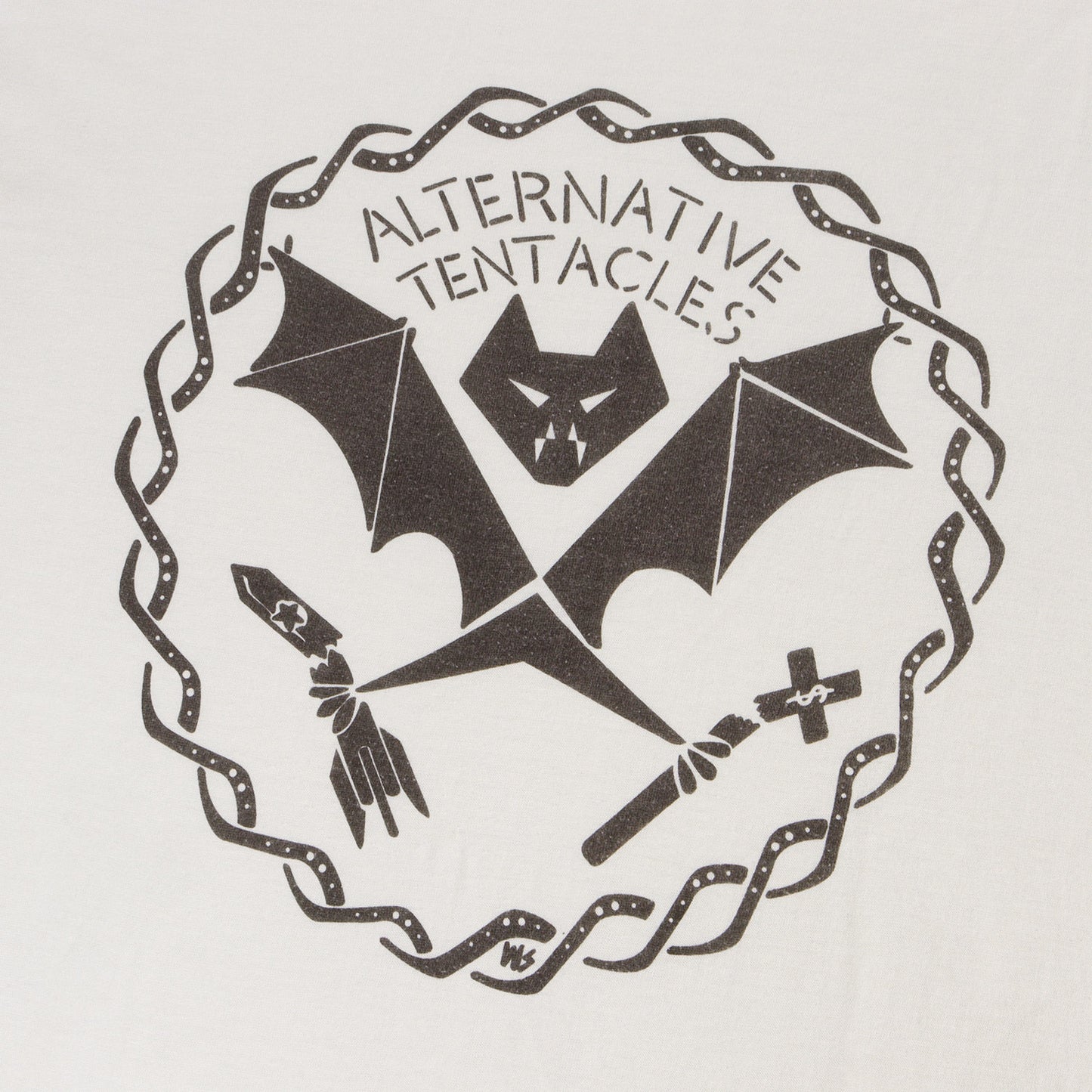80s Alternative Tentacles Records オルタナティブ・テンタクルズ・レコード アイコンマーク Tシャツ