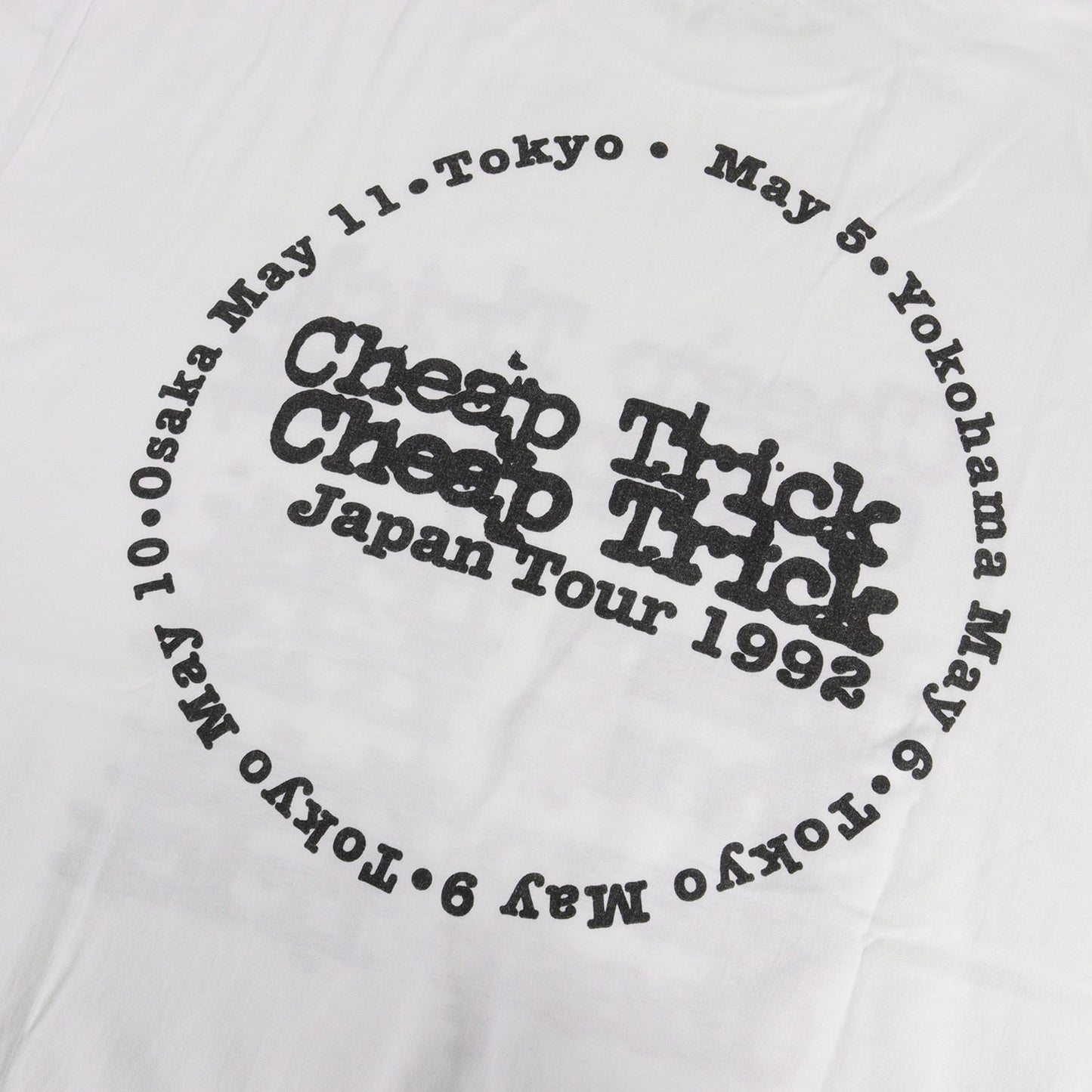 90s Cheap Trick チープトリック 1992年 ジャパンツアー Tシャツ