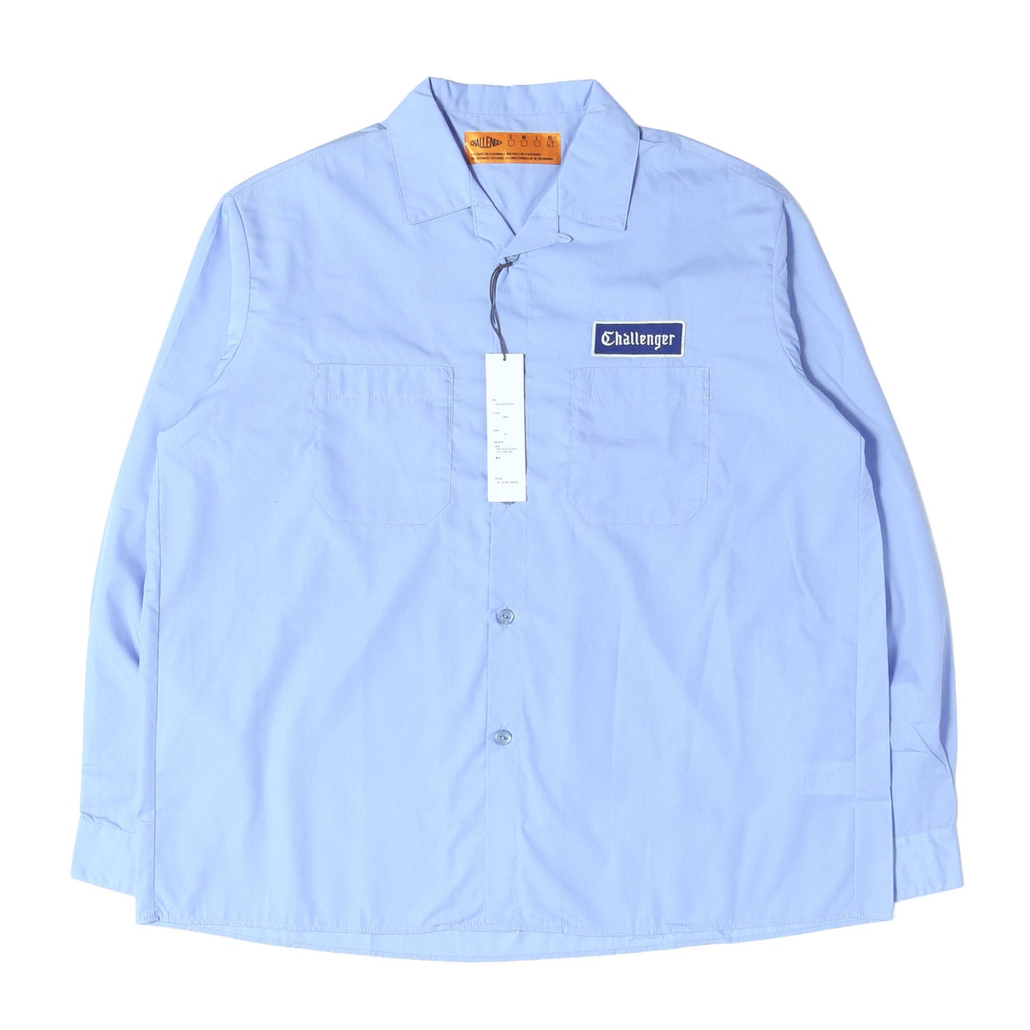 23SS ワッペン付き ワークシャツ(L/S WORKER SHIRT)