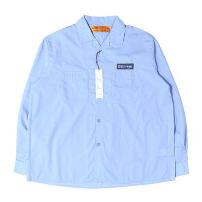 23SS ワッペン付き ワークシャツ(L/S WORKER SHIRT)
