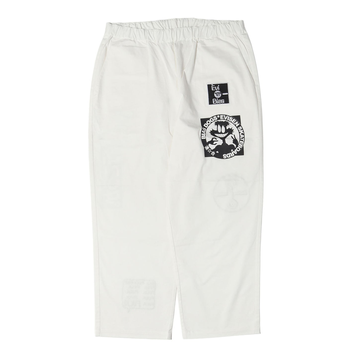 23AW ×BIAS DOGS ストレッチツイル ワイド イージーパンツ(Let's go STRECH TWILL EASY PANTS)