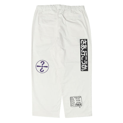 23AW ×BIAS DOGS ストレッチツイル ワイド イージーパンツ(Let's go STRECH TWILL EASY PANTS)