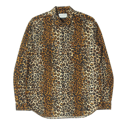 レオパード柄 コットンブロード シャツ(HEAD LIGHT LEO / C-SHIRT.LS)