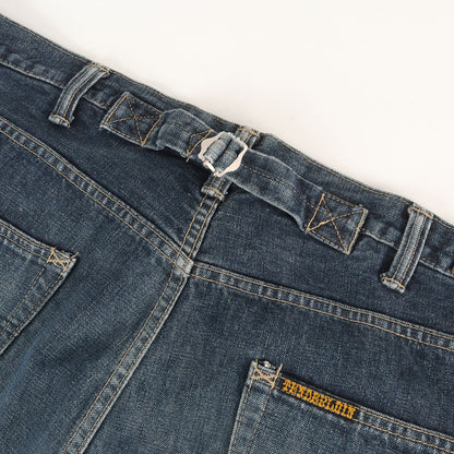 00s ヴィンテージ加工 セルビッチ デニムパンツ