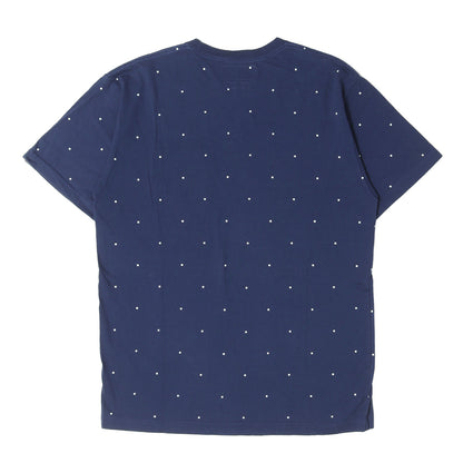 ×Push Connection スクエアドット柄 ポケット Tシャツ
