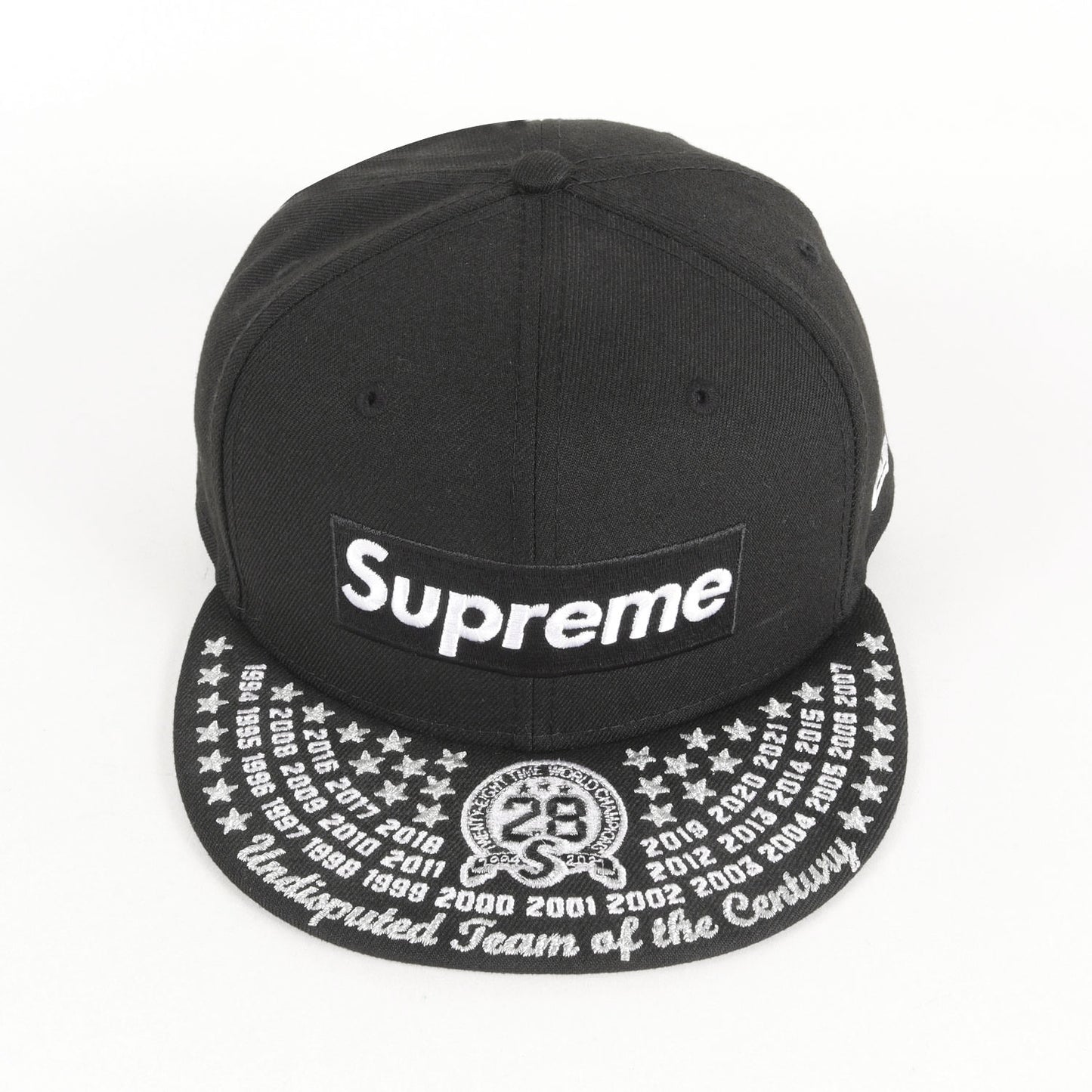 21AW ×NEW ERA BOXロゴ ベースボールキャップ(Undisputed Box Logo New Era)