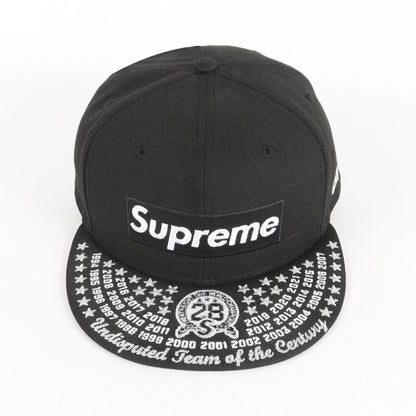 21AW ×NEW ERA BOXロゴ ベースボールキャップ(Undisputed Box Logo New Era)