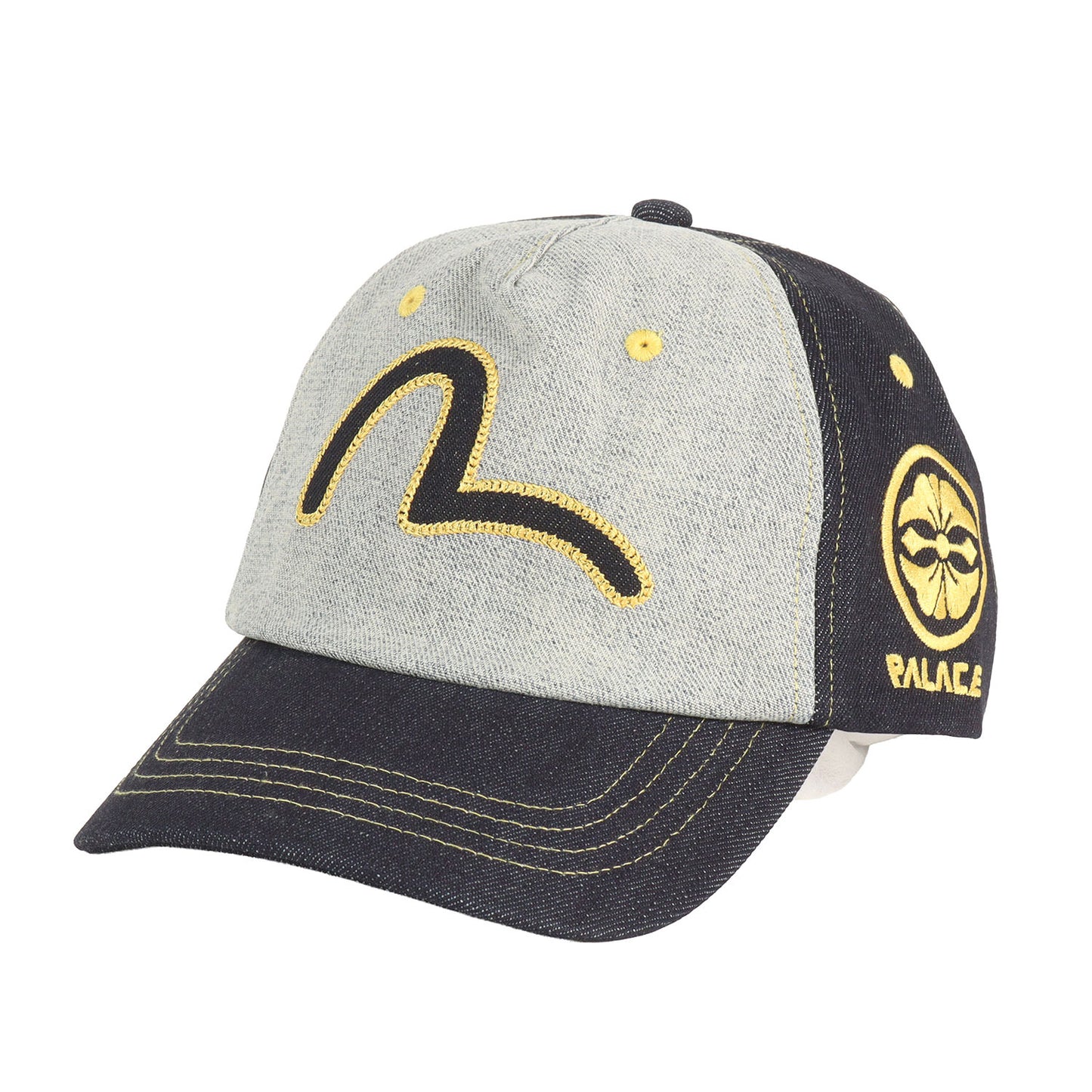 26SS ×EVISU カモメ デニム スナップバック キャップ(Snapback)