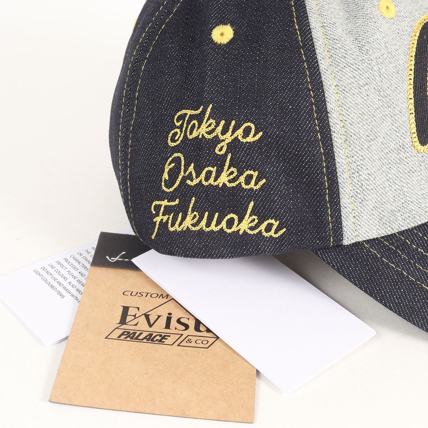 26SS ×EVISU カモメ デニム スナップバック キャップ(Snapback)