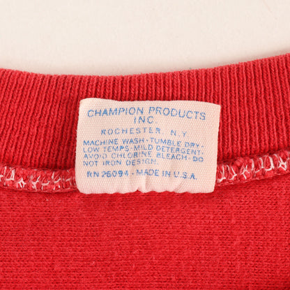 [USA製 バータグ] 70s カレッジロゴ ナンバリング 7分袖 フットボール Tシャツ